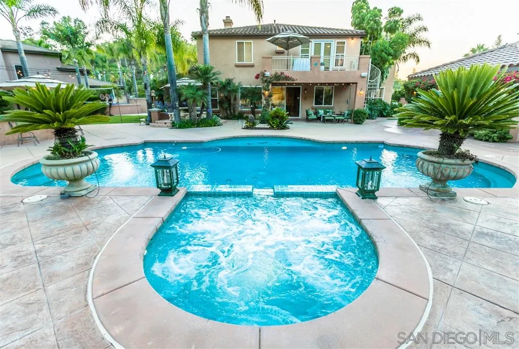 11683 Eastfield Road Poway, CA 92064 - Photo 17 of 21 a view of a house with a swimming pool