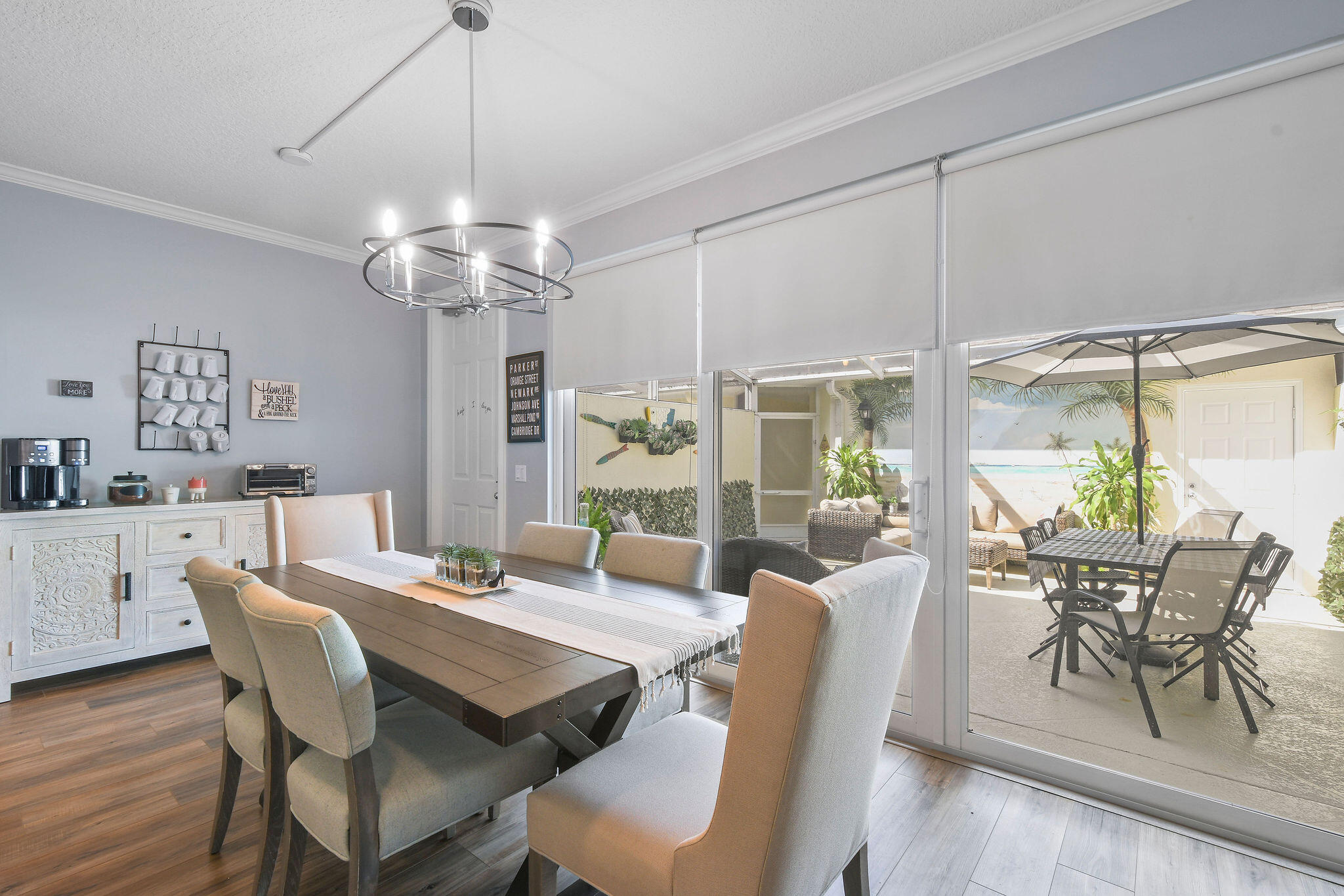 111 Ashley Court Jupiter, FL 33458 - Photo 20 of 68 a view of a dining room with furniture window and outside view