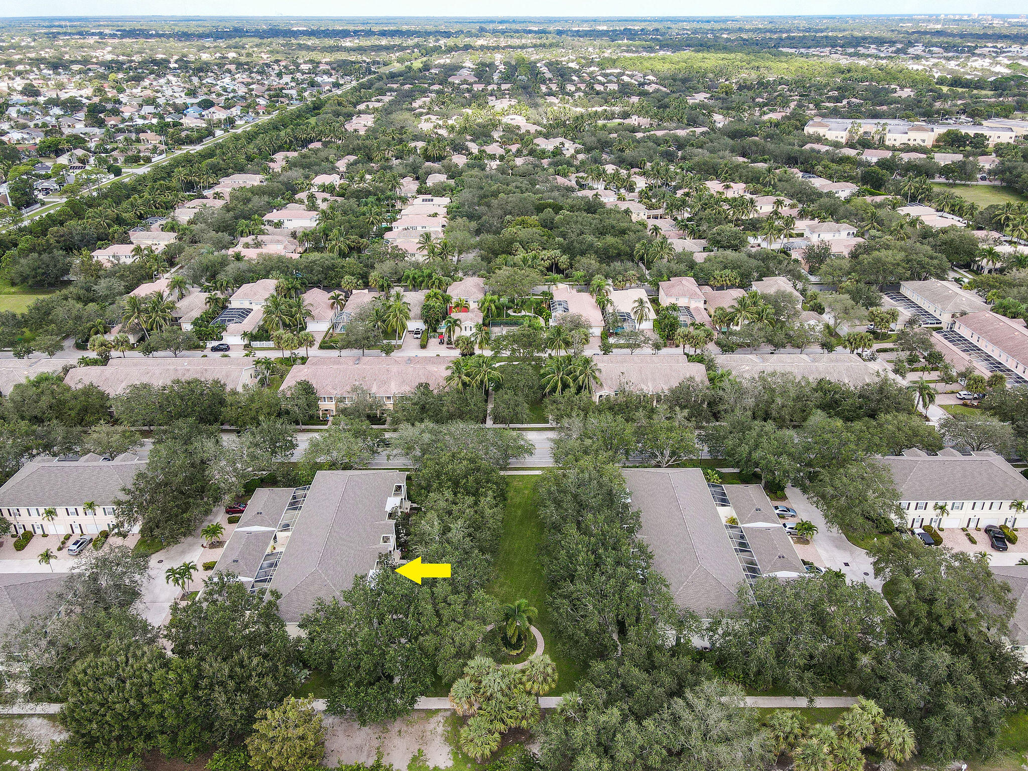 111 Ashley Court Jupiter, FL 33458 - Photo 68 of 68 an aerial view of residential houses with city view