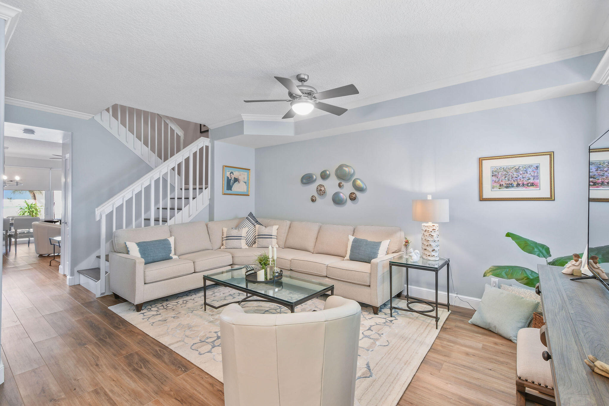 111 Ashley Court Jupiter, FL 33458 - Photo 8 of 68 a living room with furniture and wooden floor