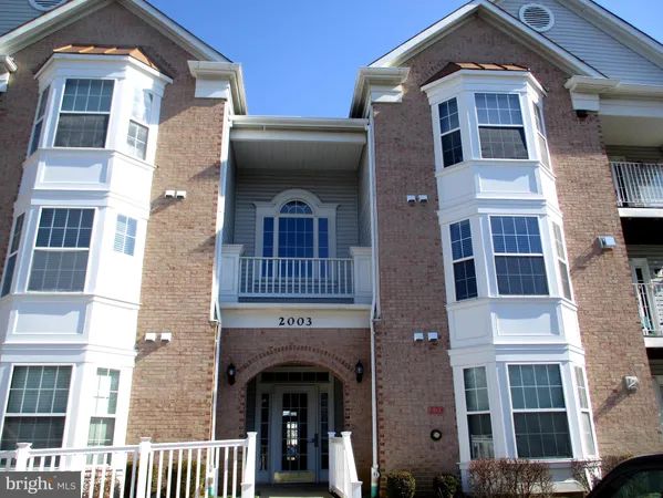 a front view of a multi story building