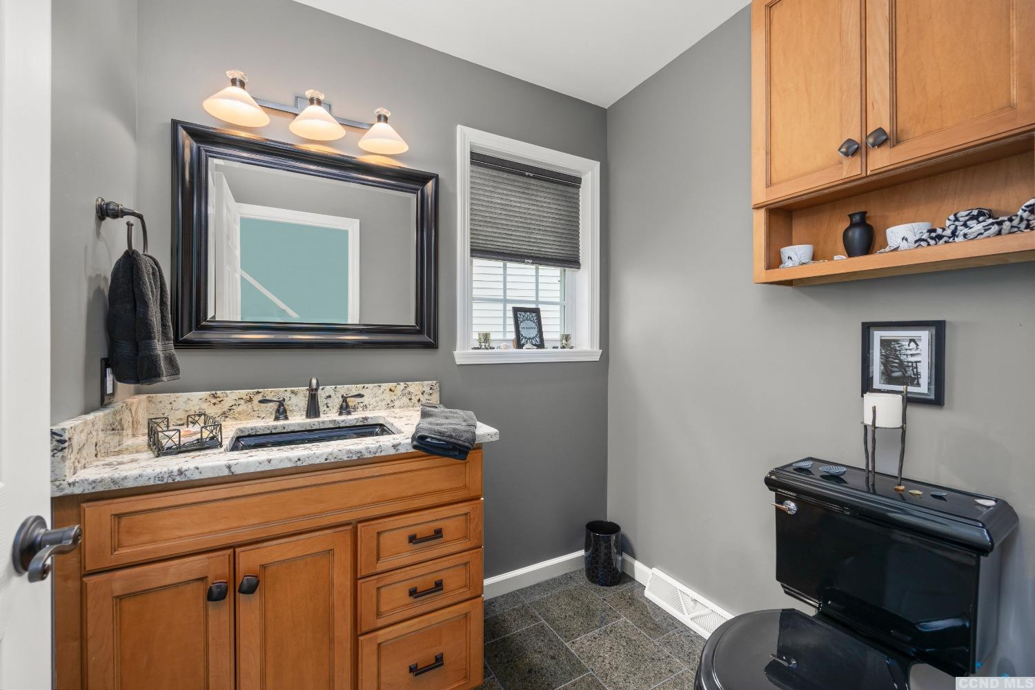 17 Academy Hill Drive Hudson, NY 12534 - Photo 20 of 35 a bathroom with a toilet sink and mirror