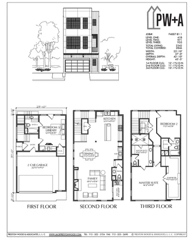 a view of a car in garage