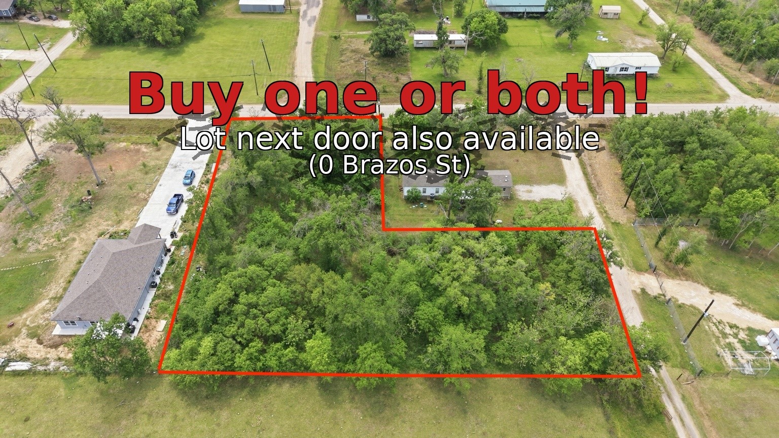 0 Elm Street Rosharon, TX 77583 - Photo 3 of 11 Purchase together or separate. The adjacent lot at 0 Brazos St (MLS #89179047) is also for sale!