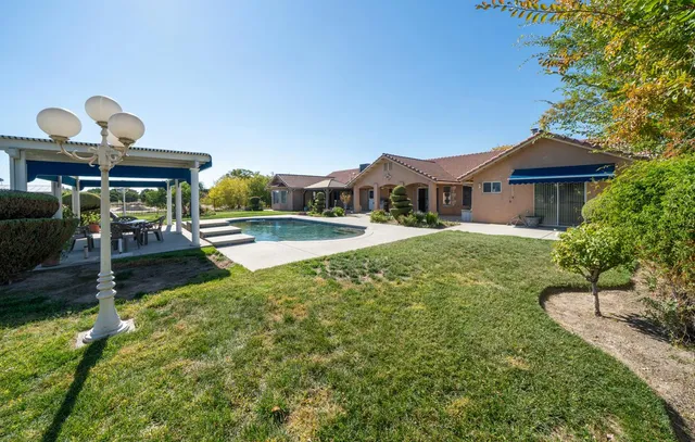 a view of a garage with storage