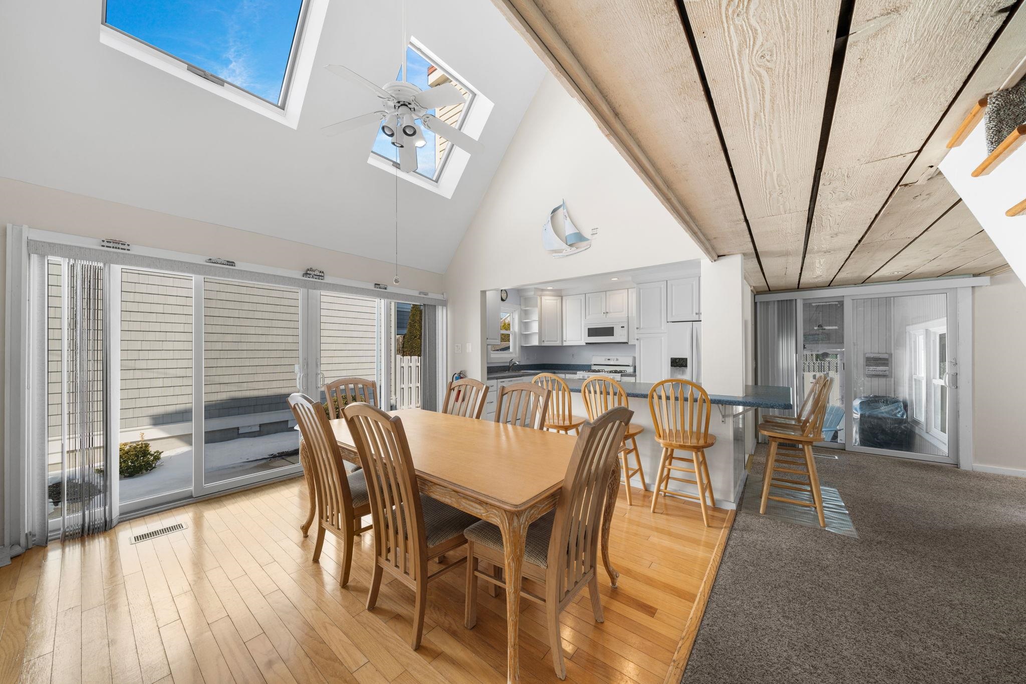 45 19th Street Avalon, NJ 08202 - Photo 5 of 50 a view of a dining room with furniture window and wooden floor