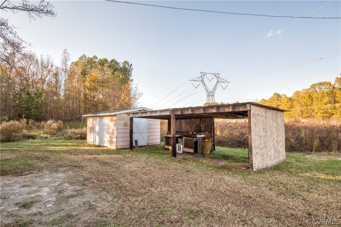 12306 Duncan Road Petersburg, VA 23805 - Photo 4 of 31 Pole Shed and Inclosed Shed