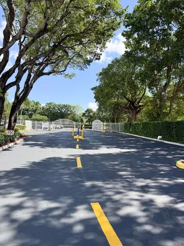 a view of a patio with a table and chairs