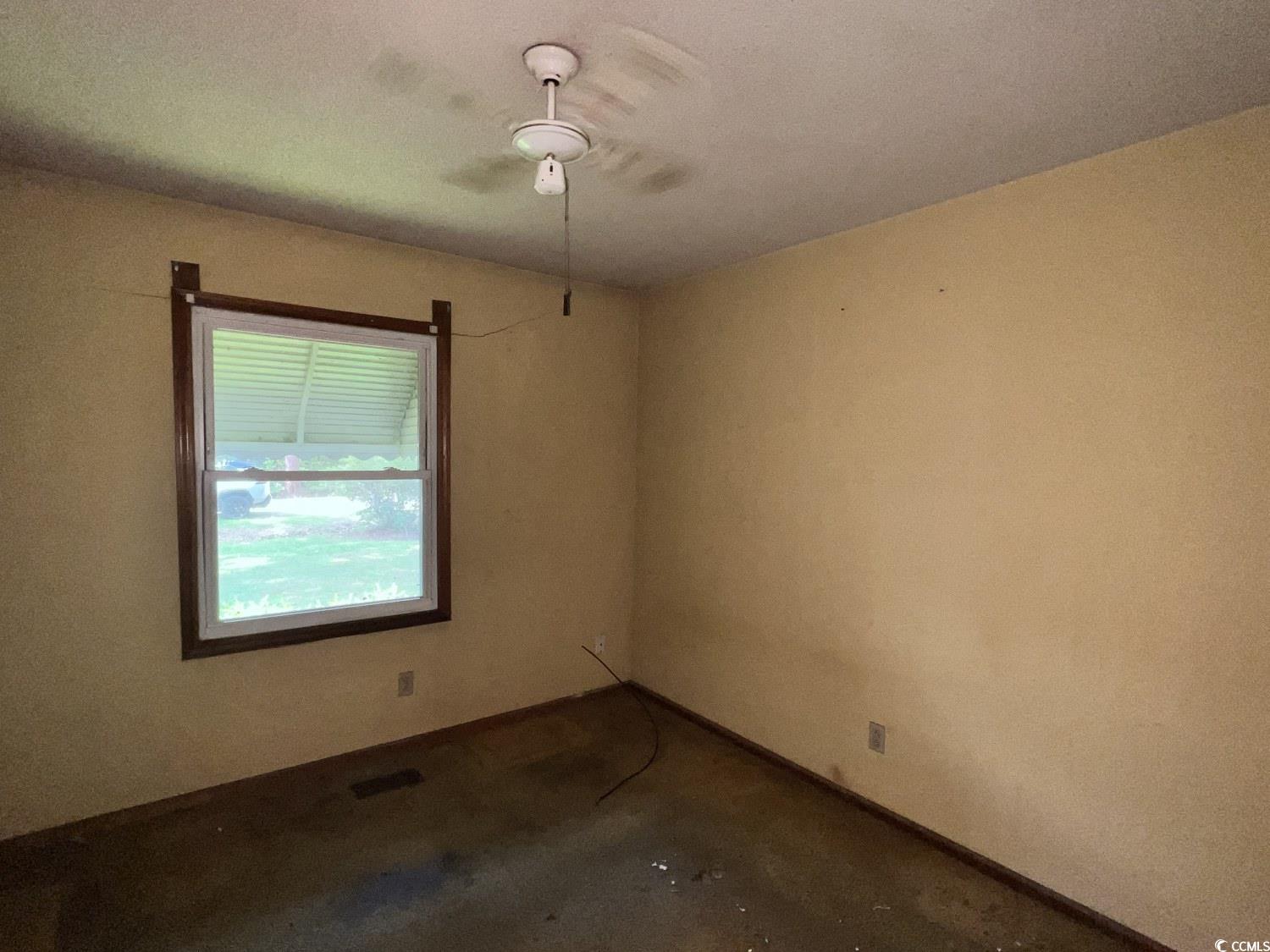 41 Harmon Street Hemingway, SC 29554 - Photo 16 of 20 Spare room with ceiling fan and carpet floors