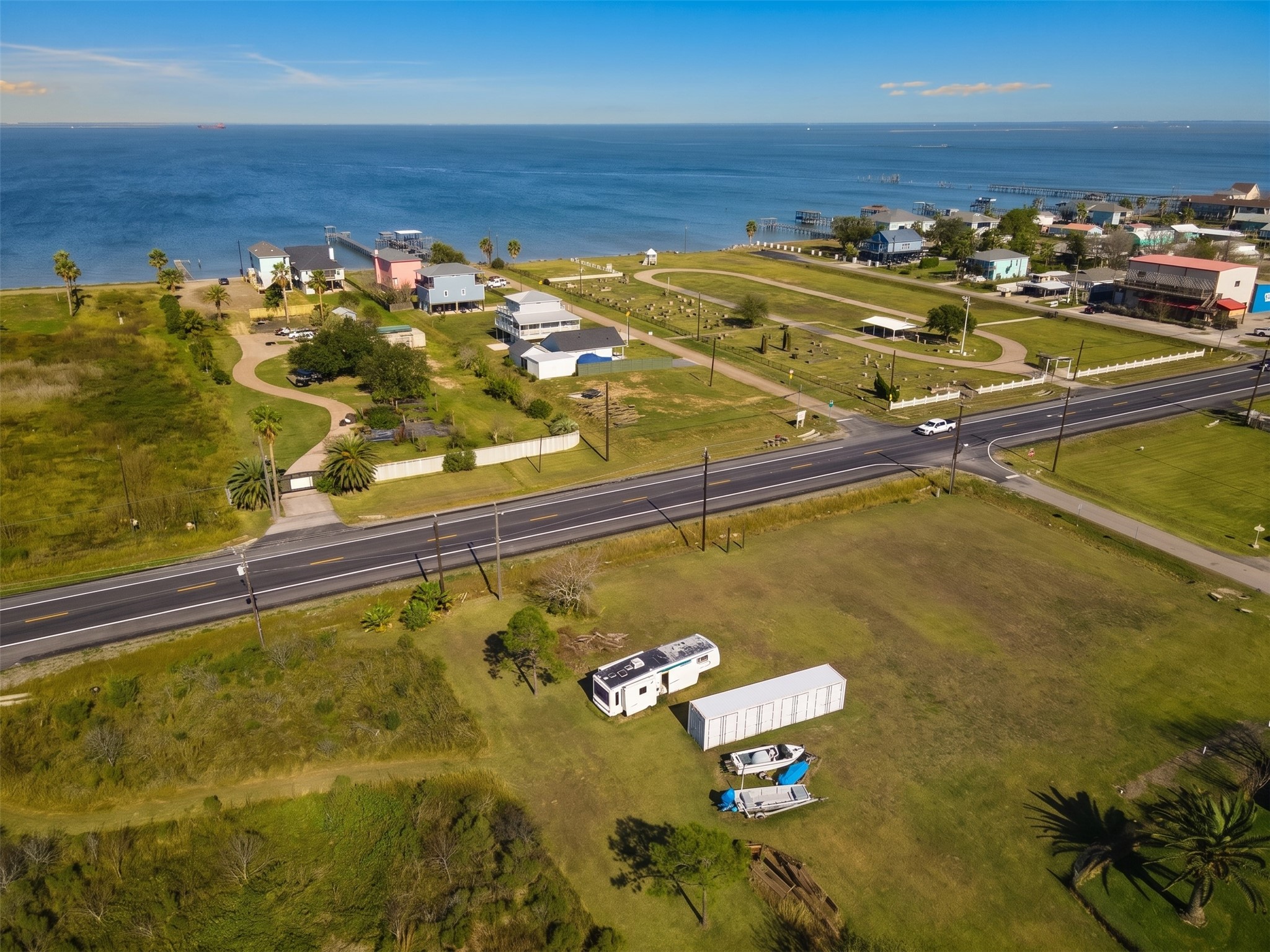 230 22nd Street Dickinson, TX 77539 - Photo 5 of 18 a view of an ocean from a balcony