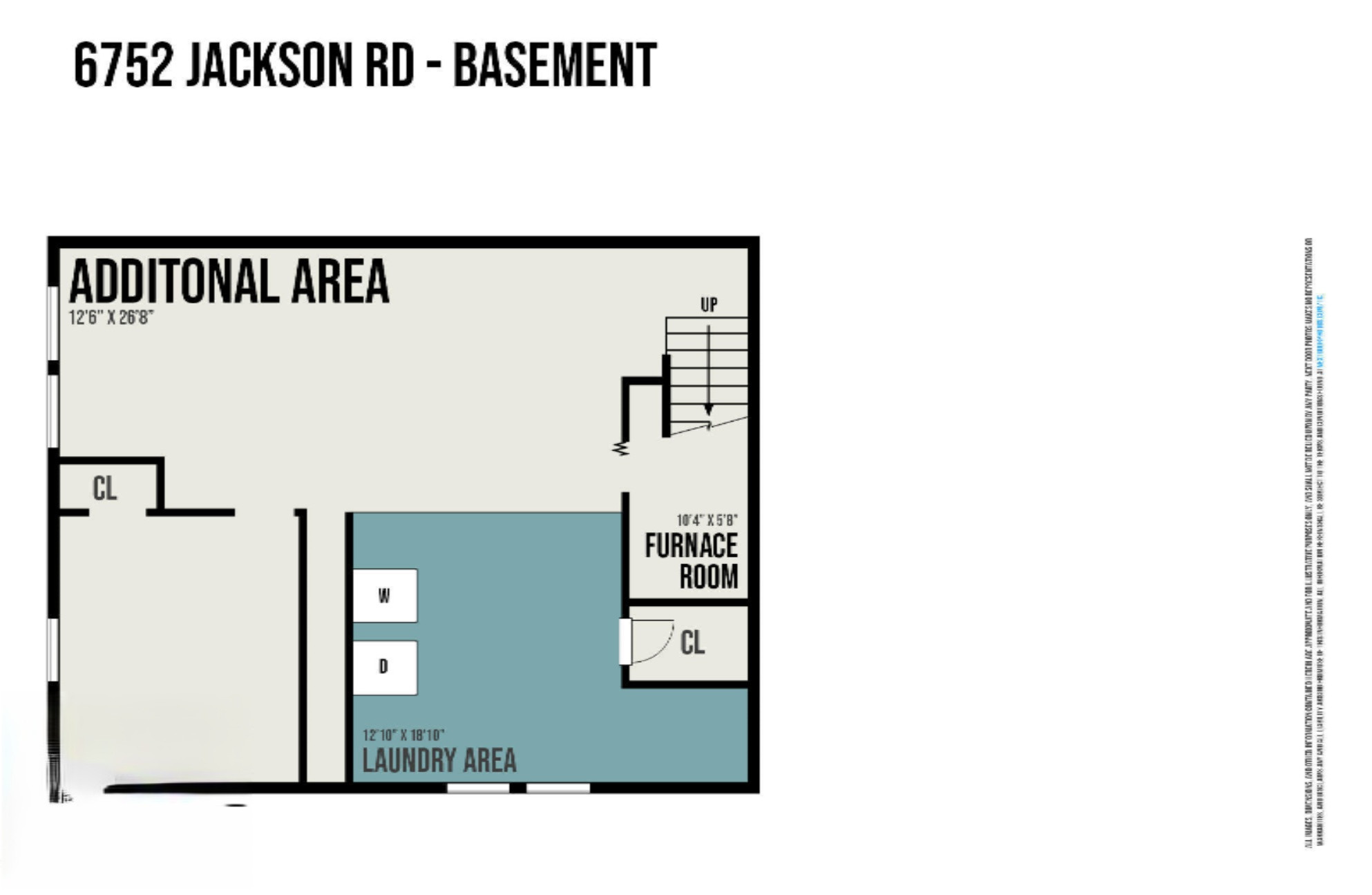 6752 Jackson Road Saranac, MI 48881 - Photo 29 of 41 Basement