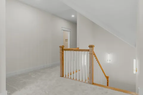 a bathroom with a sink vanity and a mirror