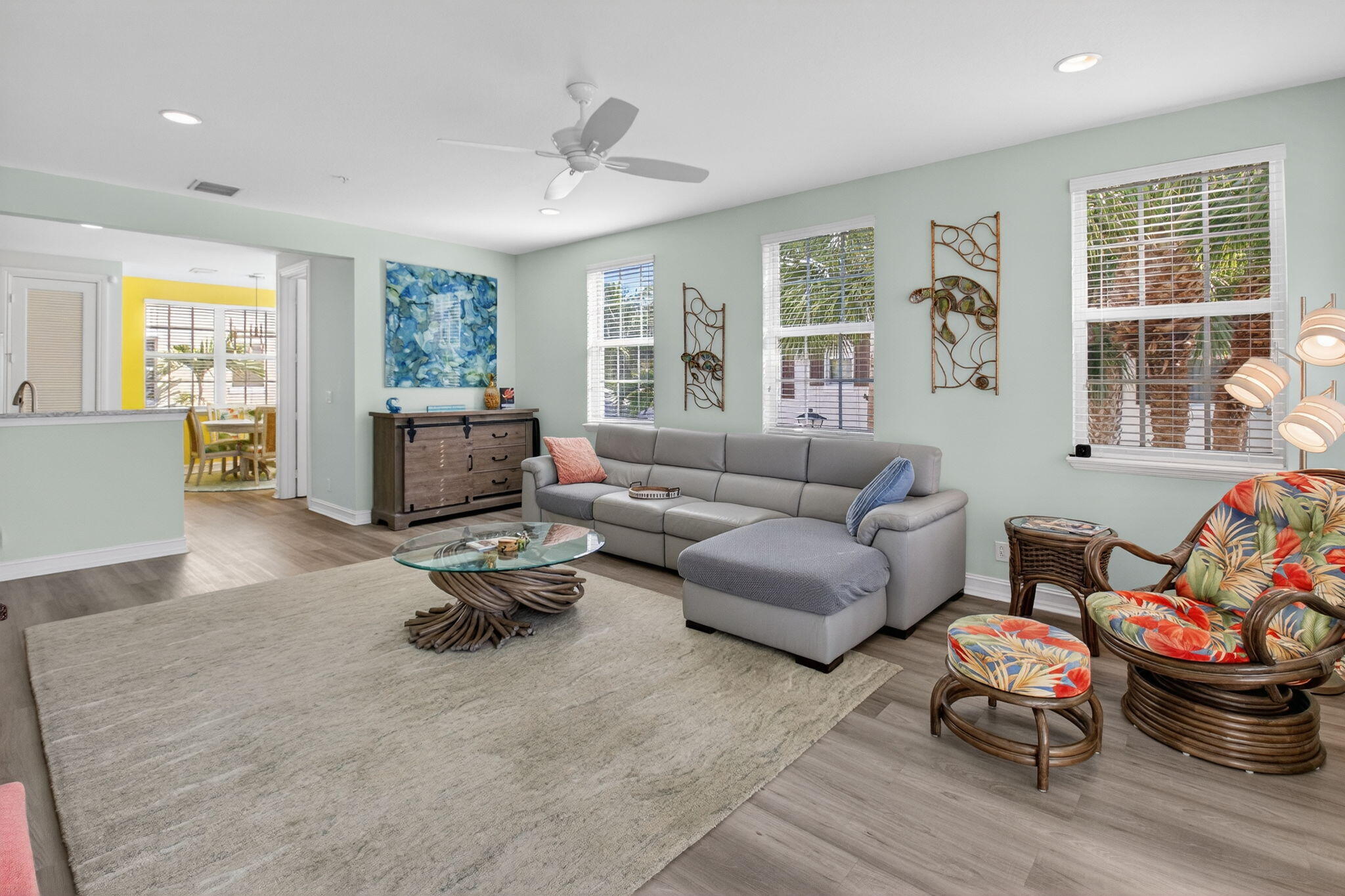 119 Southwest 2nd Avenue Delray Beach, FL 33444 - Photo 14 of 63 a living room with furniture and windows