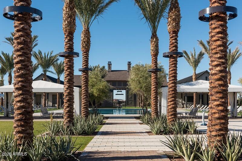2232 West Chisum Trail Phoenix, AZ 85085 - Photo 22 of 75 a front view of a house with a yard