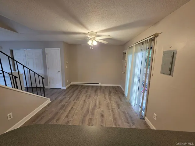 wooden floor in an empty room