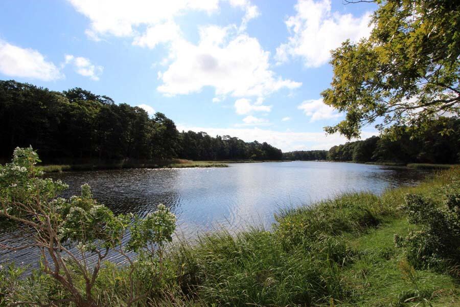 136 West Way Mashpee, MA 02649 - Photo 27 of 30 a view of lake with green space