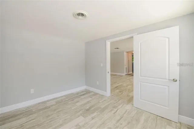 wooden floor in an empty room