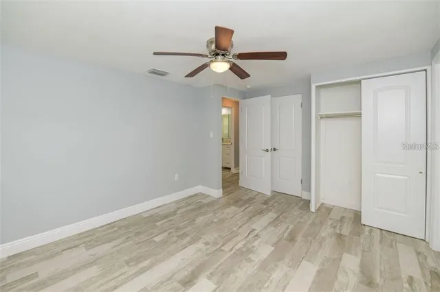 wooden floor in an empty room
