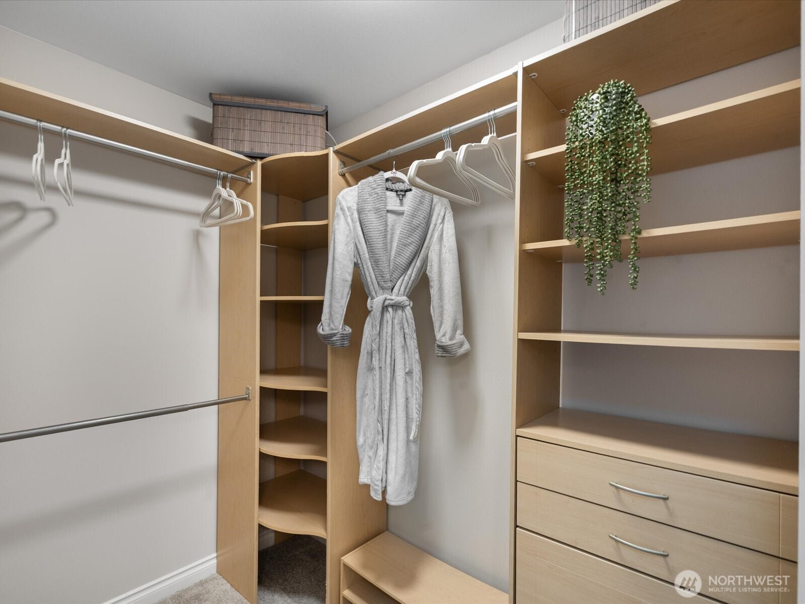 12103 Northeast 168th Place Bothell, WA 98011 - Photo 20 of 36 a view of walk in closet with empty racks