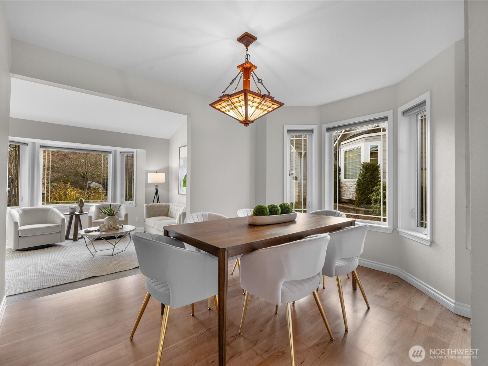 12103 Northeast 168th Place Bothell, WA 98011 - Photo 5 of 36 a view of a dining room with furniture window and outside view