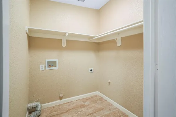 a view of a walk in closet