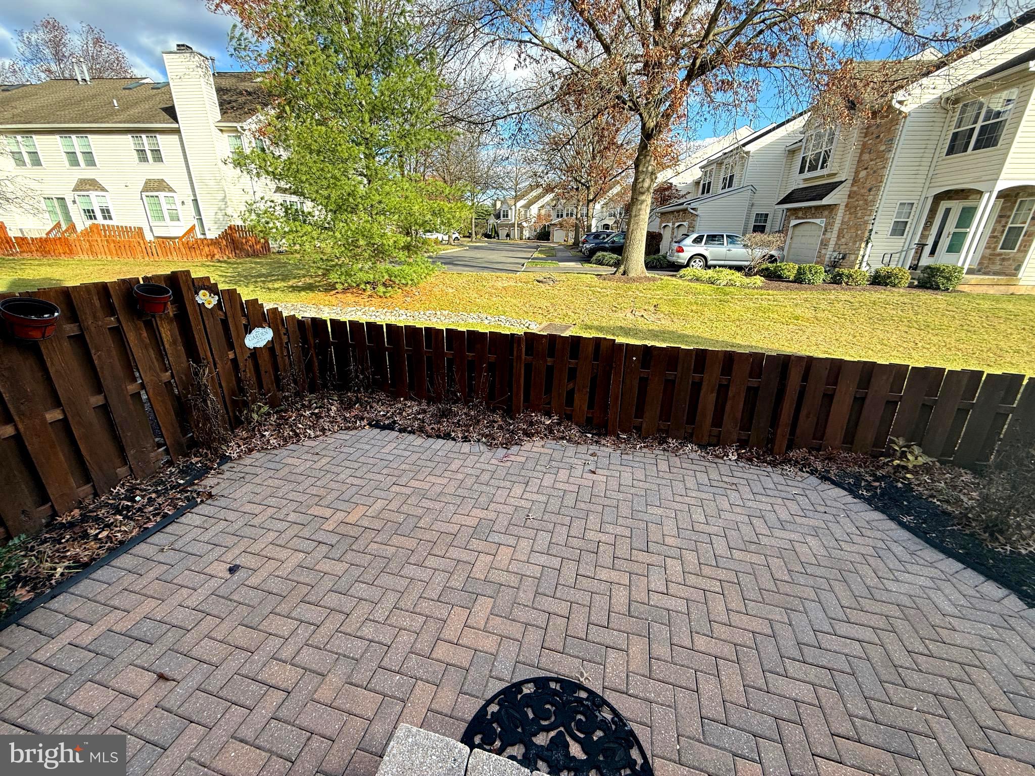 1651 Covington Road Yardley, PA 19067 - Photo 51 of 59 a view of a patio with wooden fence