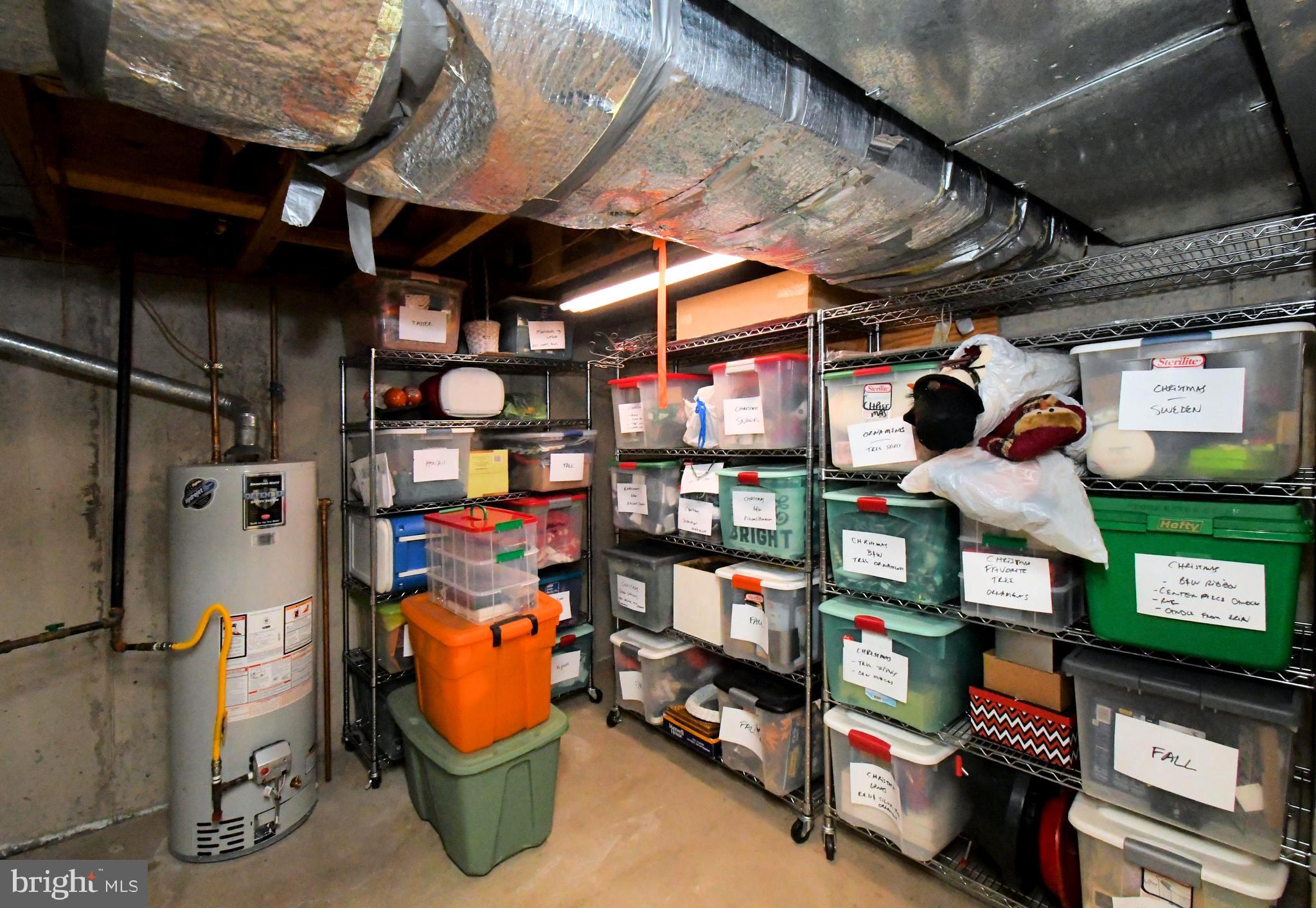 1651 Covington Road Yardley, PA 19067 - Photo 55 of 59 a room with lots of storage and a white refrigerator