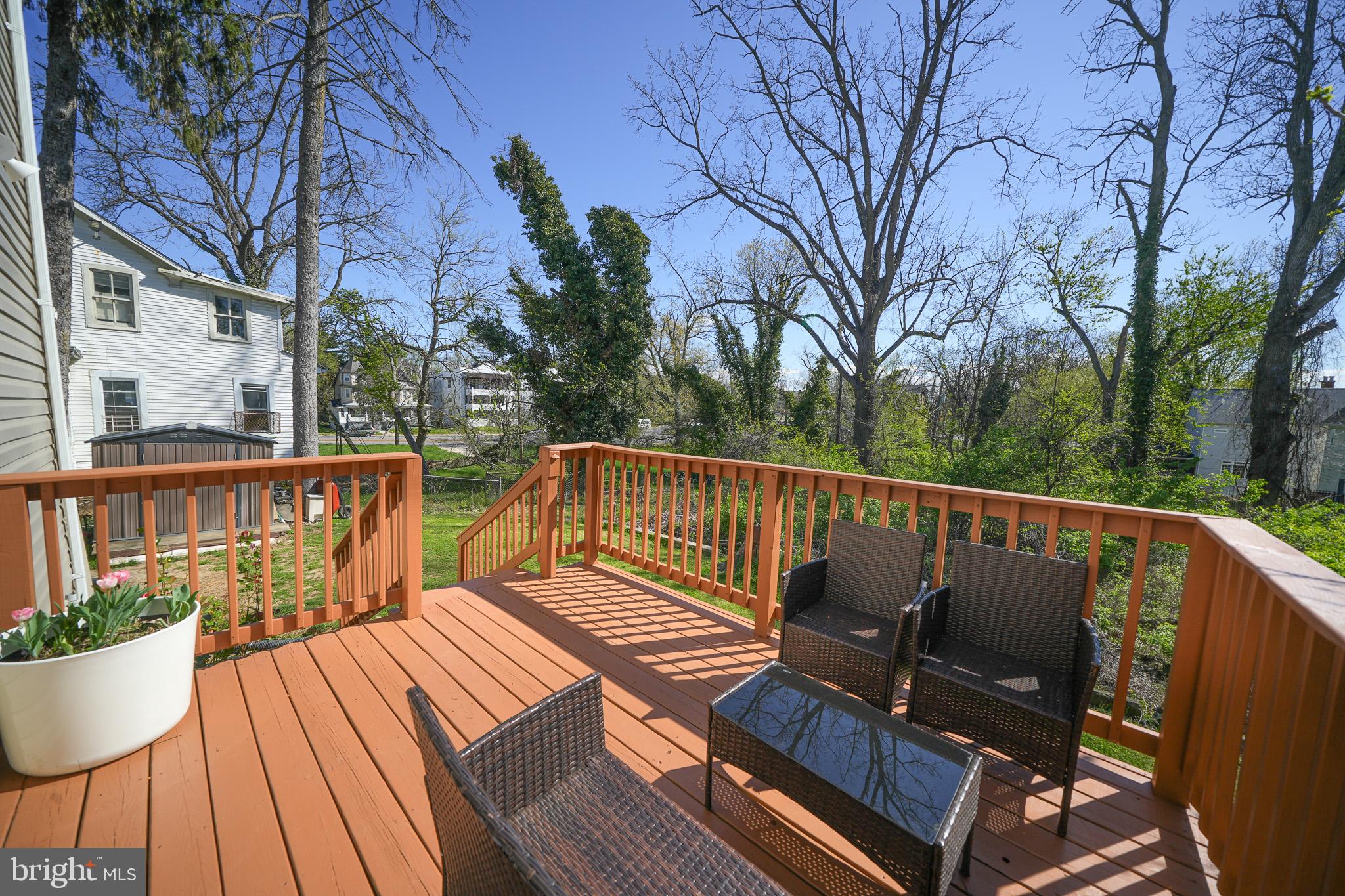 2001 Denison Street Baltimore, MD 21216 - Photo 43 of 43 a view of a balcony with wooden floor and outdoor space