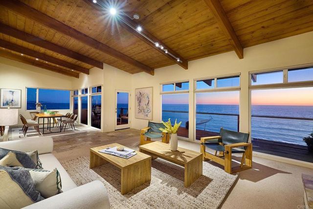 a outdoor living space with furniture