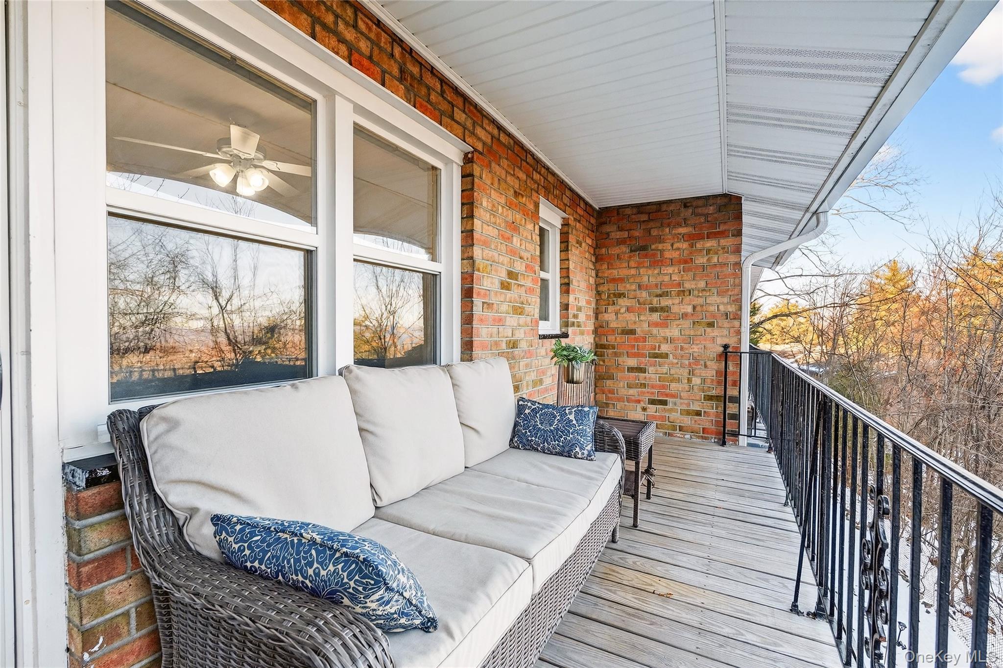 100 Dowd Street, Unit D11 Haverstraw, NY 10927 - Photo 15 of 27 a view of balcony with furniture