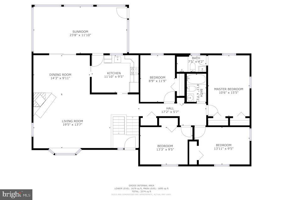 7010 Deer Valley Road Highland, MD 20777 - Photo 37 of 37 Floor Plan