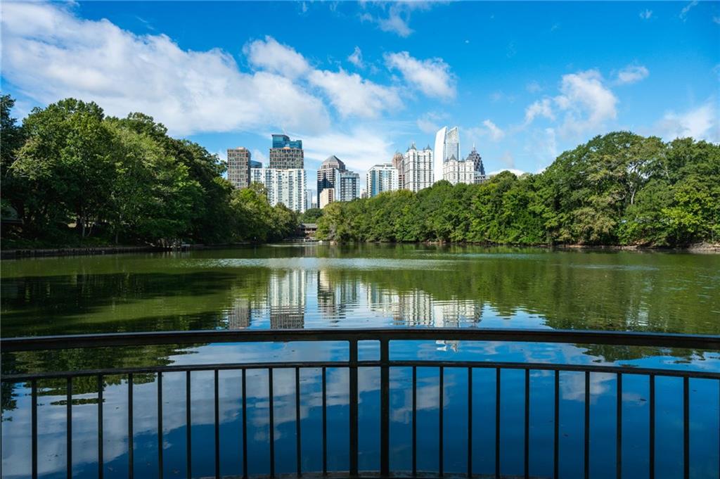 1029 Piedmont Avenue Northeast, Unit 303 Atlanta, GA 30309 - Photo 38 of 44 a view of lake