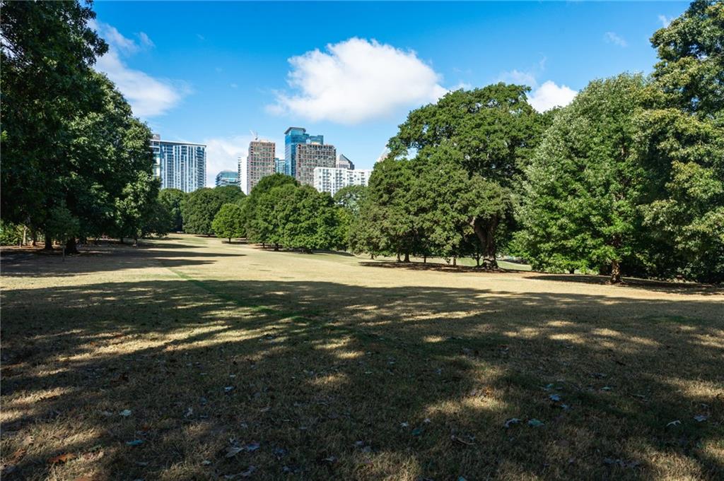 1029 Piedmont Avenue Northeast, Unit 303 Atlanta, GA 30309 - Photo 43 of 44 a view of outdoor space with city view