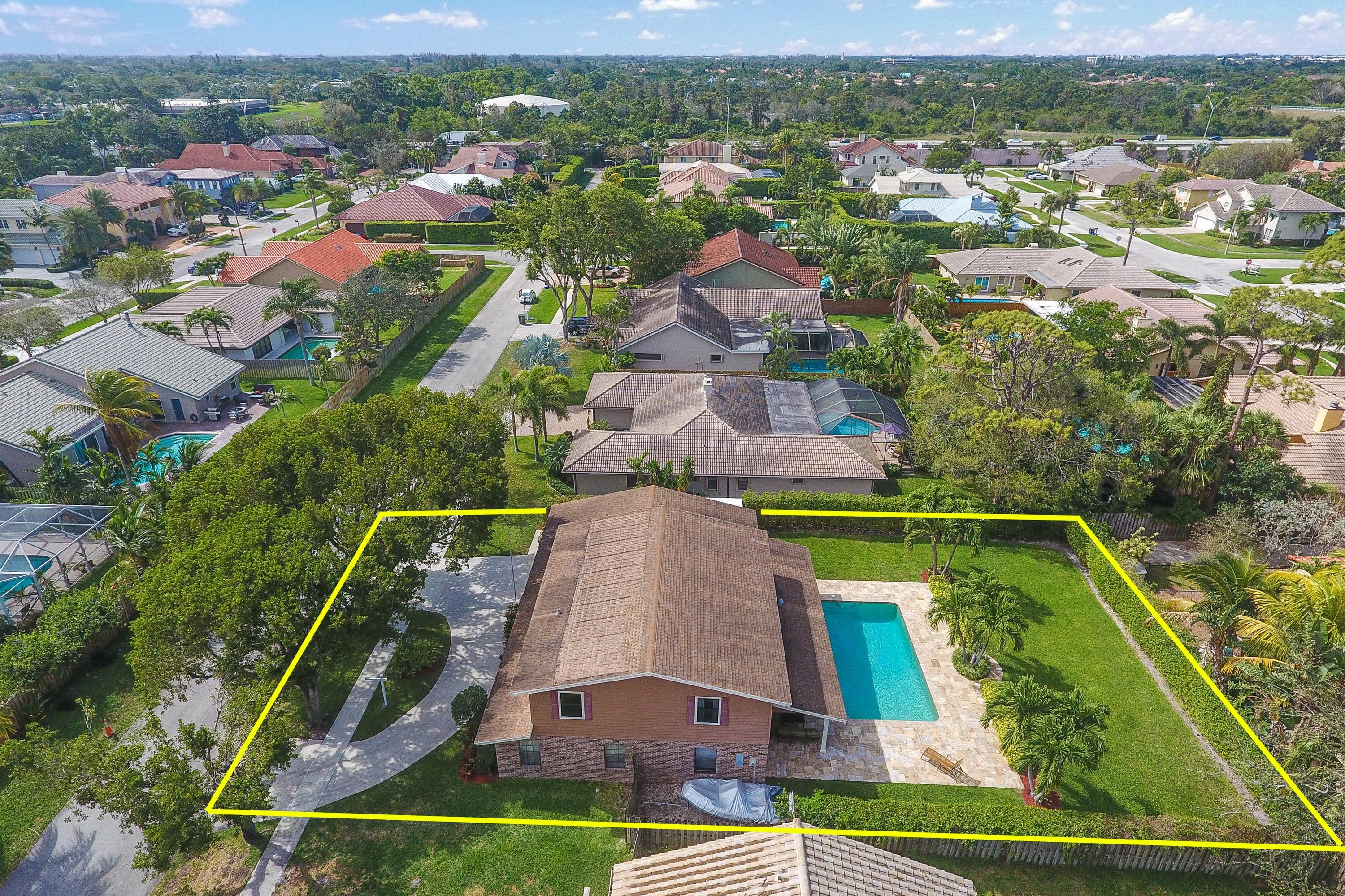1441 Southwest 21st Street Boca Raton, FL 33486 - Photo 60 of 80 1441 SW 21st St Aerial_08_marked