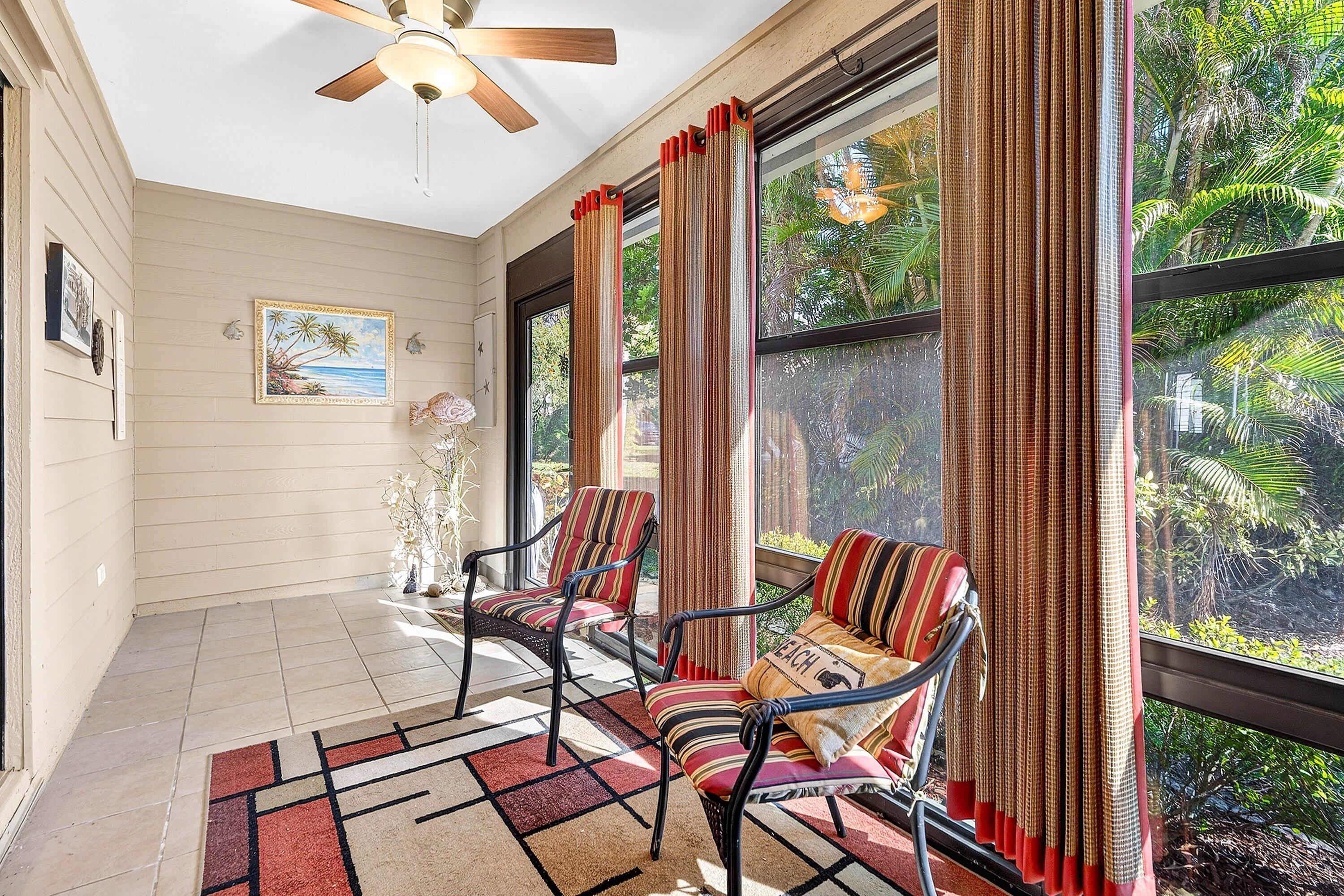 6163 Southeast Georgetown Place Hobe Sound, FL 33455 - Photo 7 of 59 enclosed patio