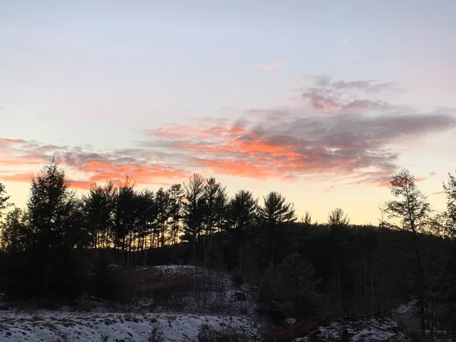 a view of mountain view with lots of trees