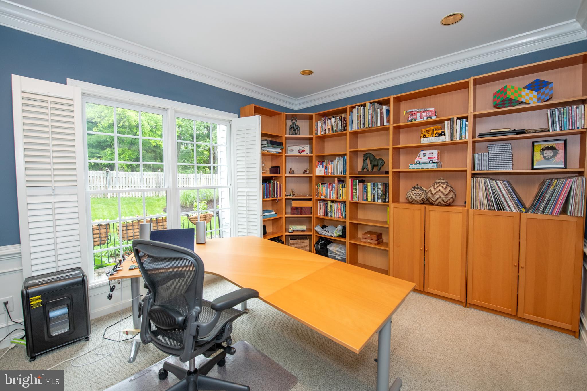 32 Eagleton Farm Road Newtown, PA 18940 - Photo 14 of 39 a view of a workspace with furniture and a window