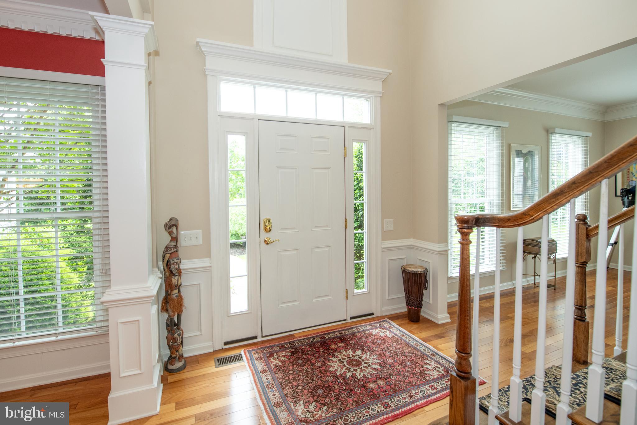 32 Eagleton Farm Road Newtown, PA 18940 - Photo 2 of 39 a view of an entryway with wooden floor and windows