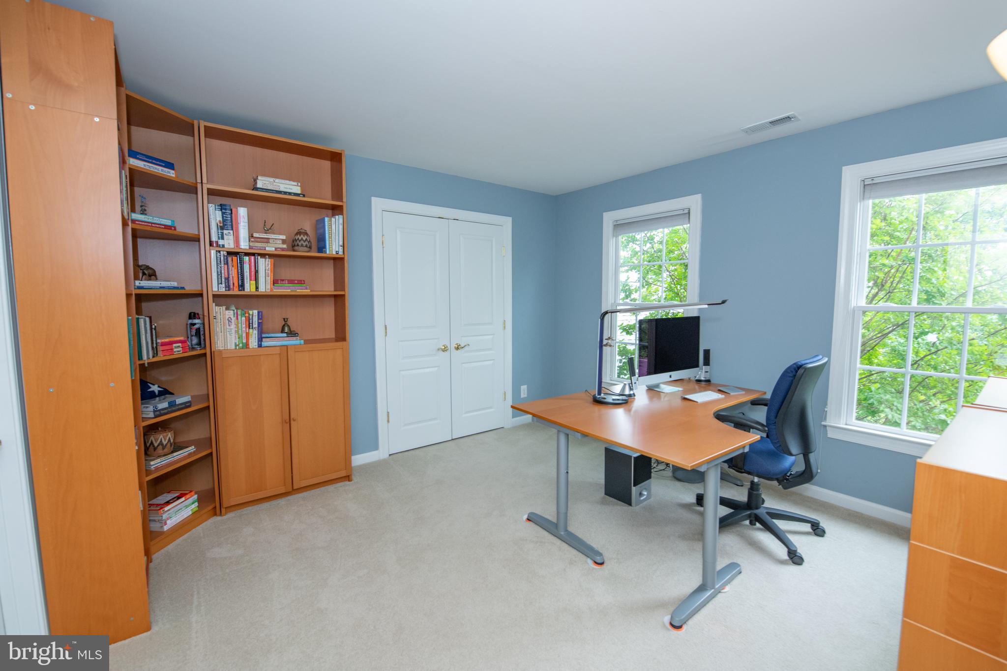 32 Eagleton Farm Road Newtown, PA 18940 - Photo 24 of 39 a view of a workspace with furniture and a window