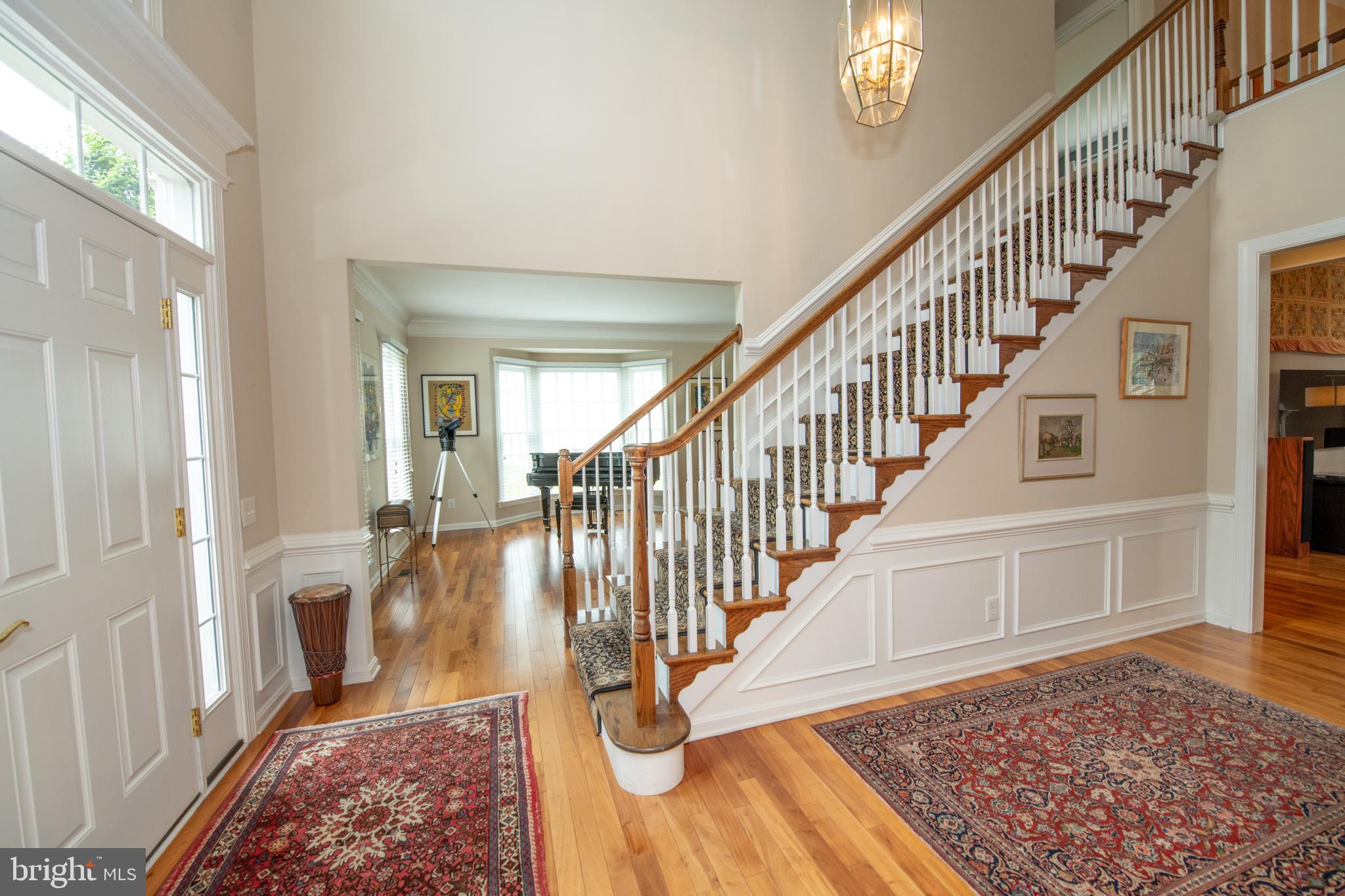 32 Eagleton Farm Road Newtown, PA 18940 - Photo 3 of 39 a view of entryway and hall with wooden floor