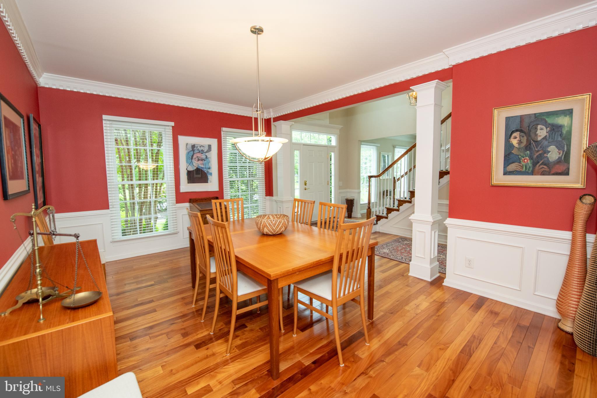 32 Eagleton Farm Road Newtown, PA 18940 - Photo 6 of 39 a view of a dining room with furniture window and wooden floor