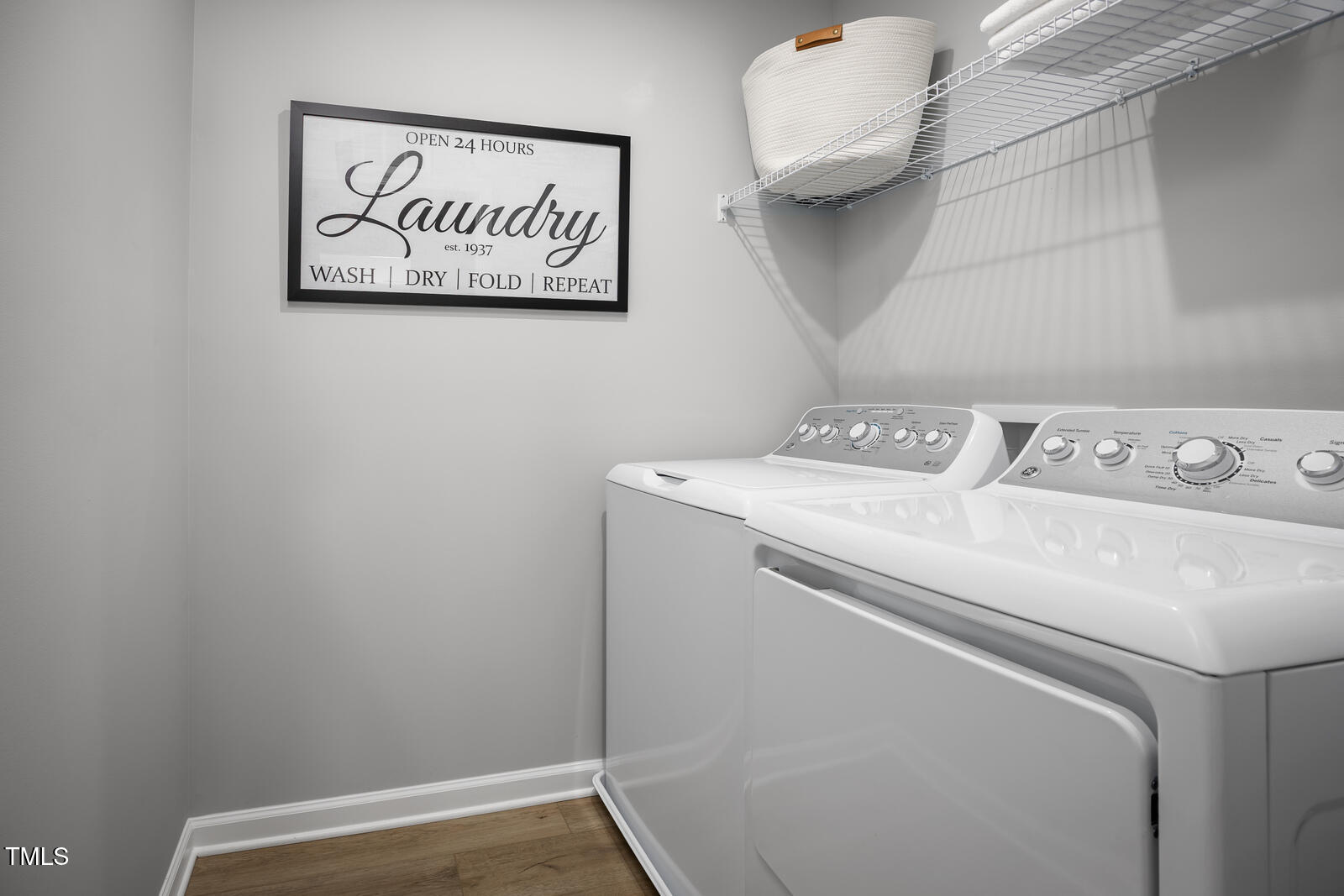616 Impala Wendell, NC 27591 - Photo 16 of 22 a utility room with dryer and washer