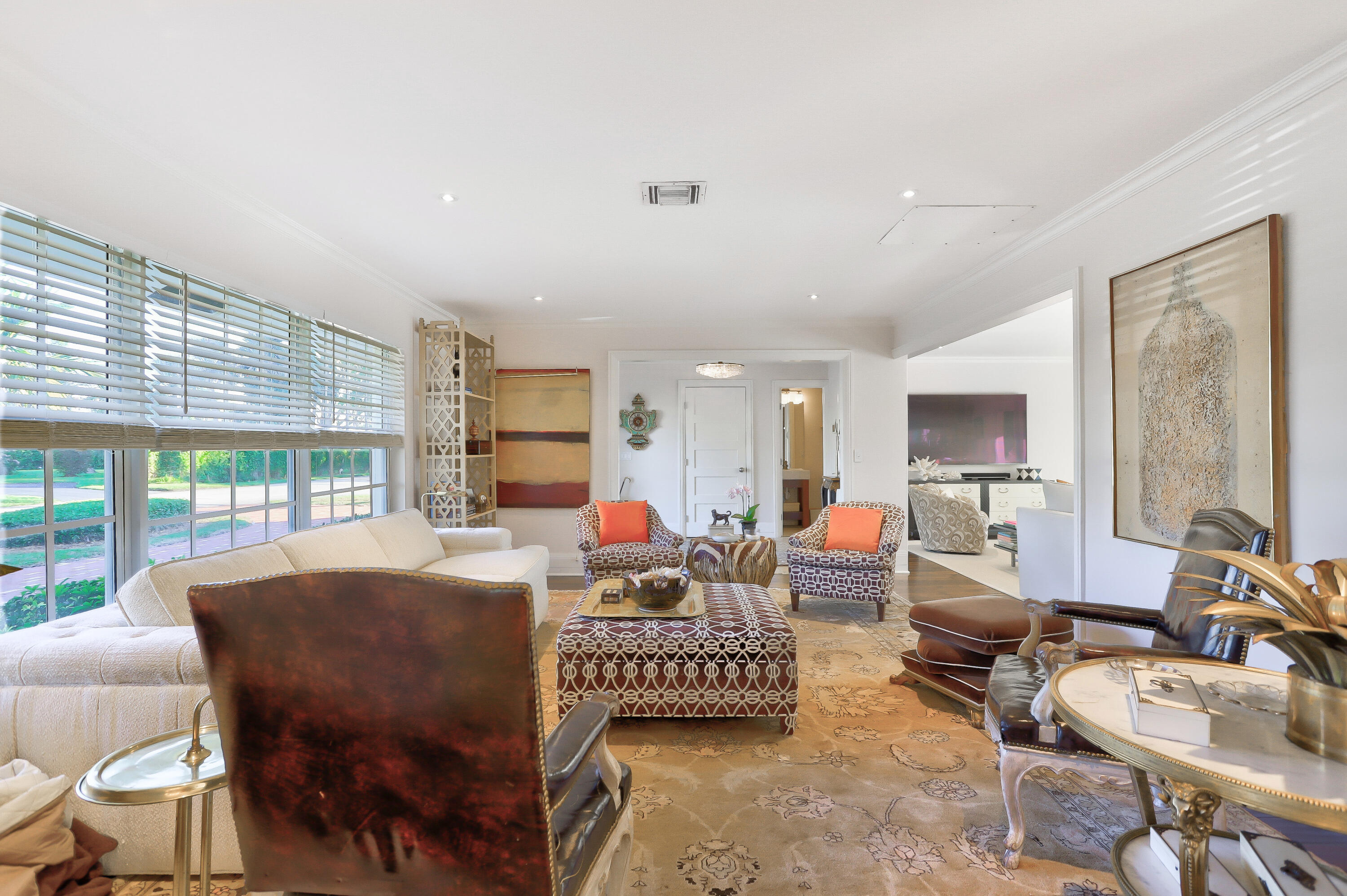 835 Canary Walk Delray Beach, FL 33483 - Photo 15 of 42 a living room with furniture and a large window