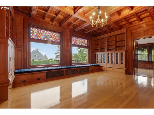a view of swimming pool with a outdoor seating