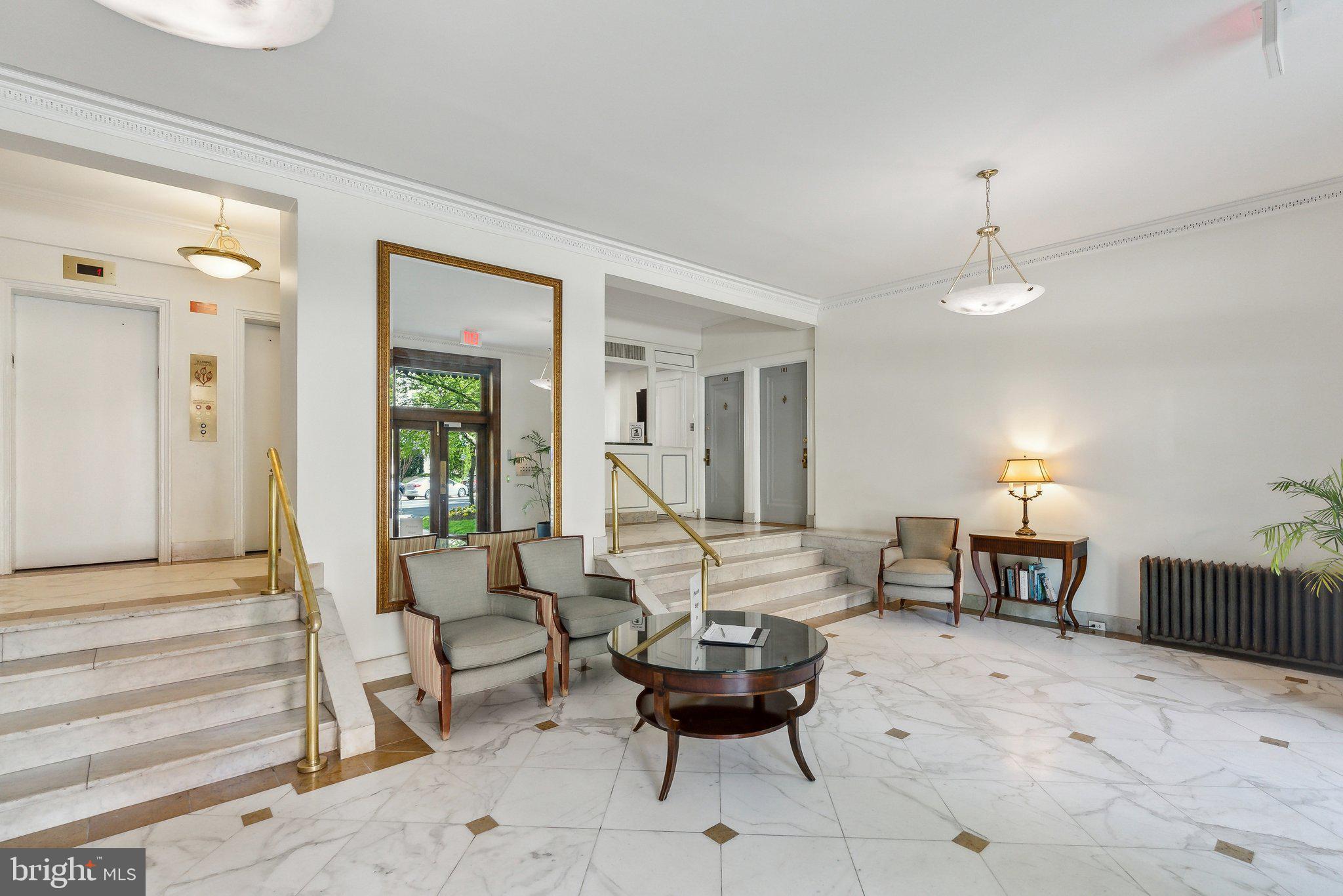 1954 Columbia Road Northwest, Unit 812 Washington, DC 20009 - Photo 11 of 14 Main lobby with front desk