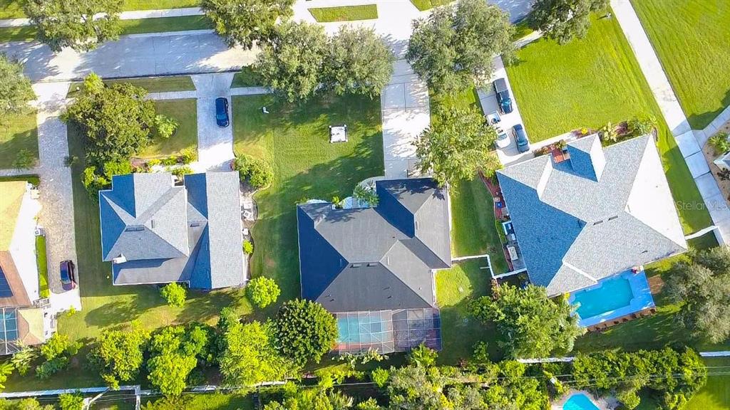 1670 Taylor Ridge Loop Kissimmee, FL 34744 - Photo 35 of 36 an aerial view of a house with a yard swimming pool and outdoor seating