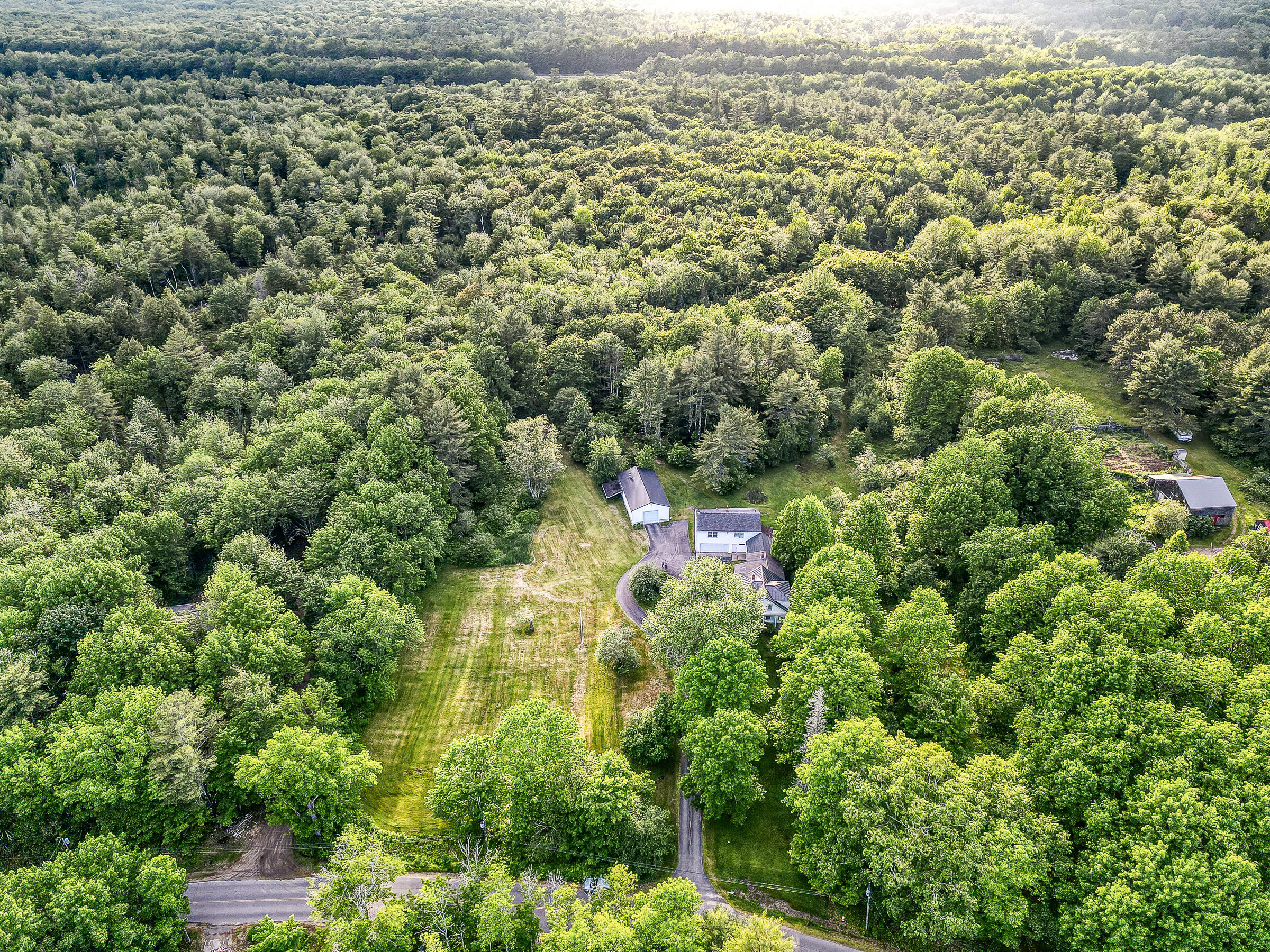 79 Fisher Road Bowdoinham, ME 04008 - Photo 40 of 45 Aerial View