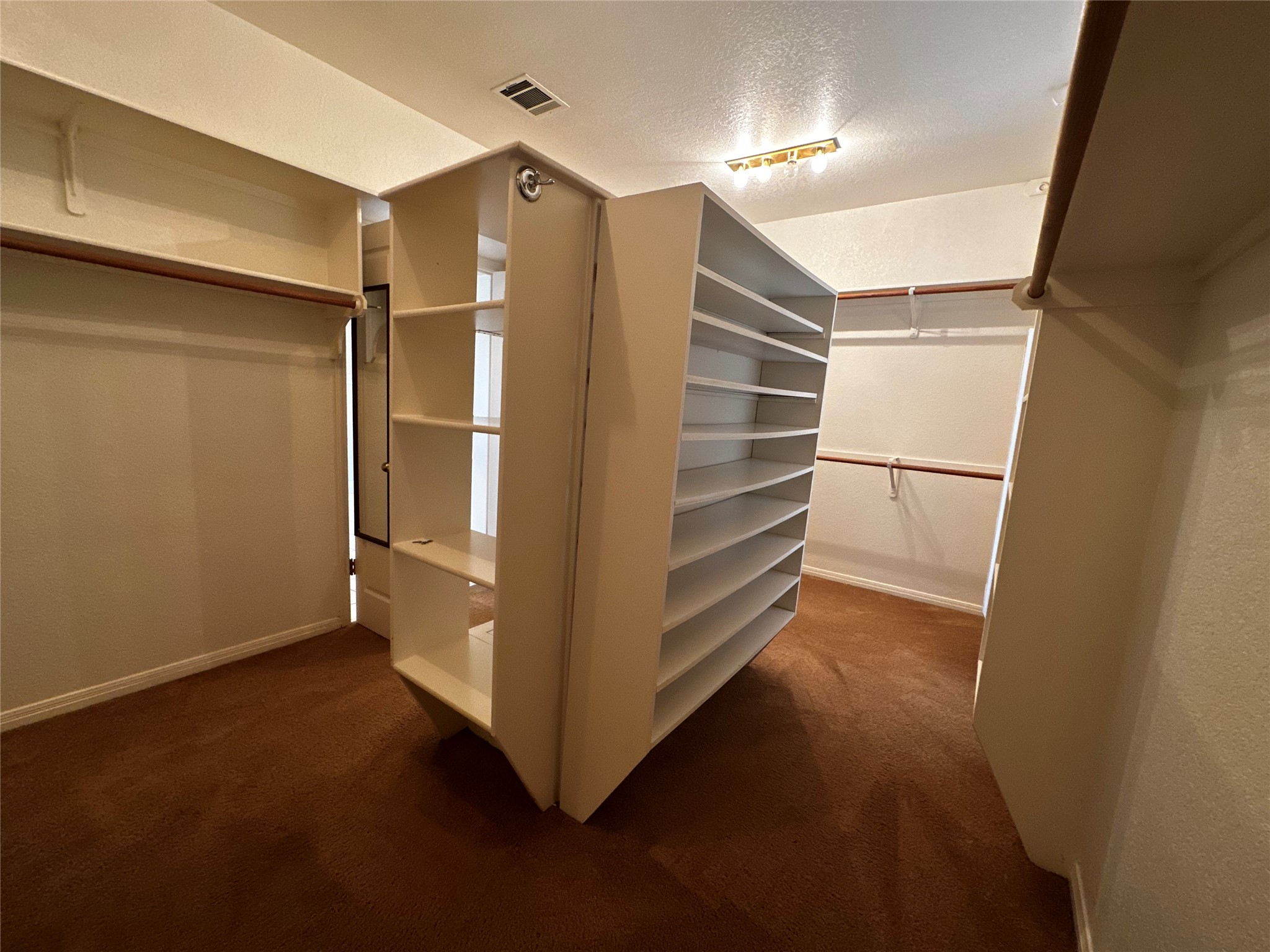 13615 Copperleaf Trail Manchaca, TX 78652 - Photo 26 of 39 Walk in closet featuring dark carpet