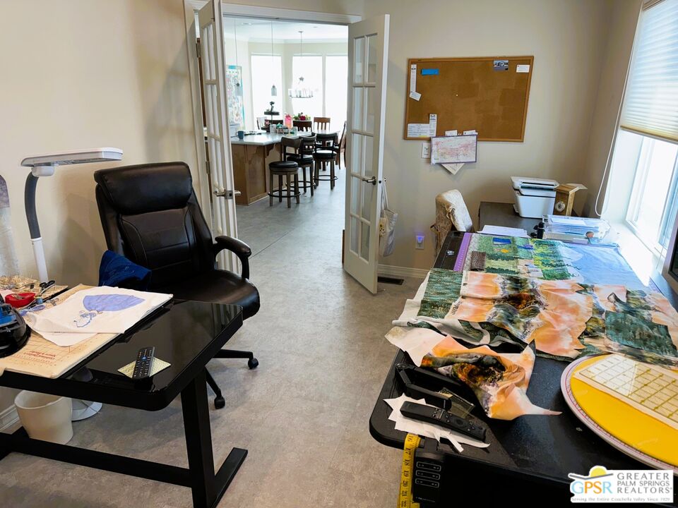 17640 Corkill Road, Unit 37 Desert Hot Springs, CA 92241 - Photo 20 of 35 a room with furniture and wooden floor