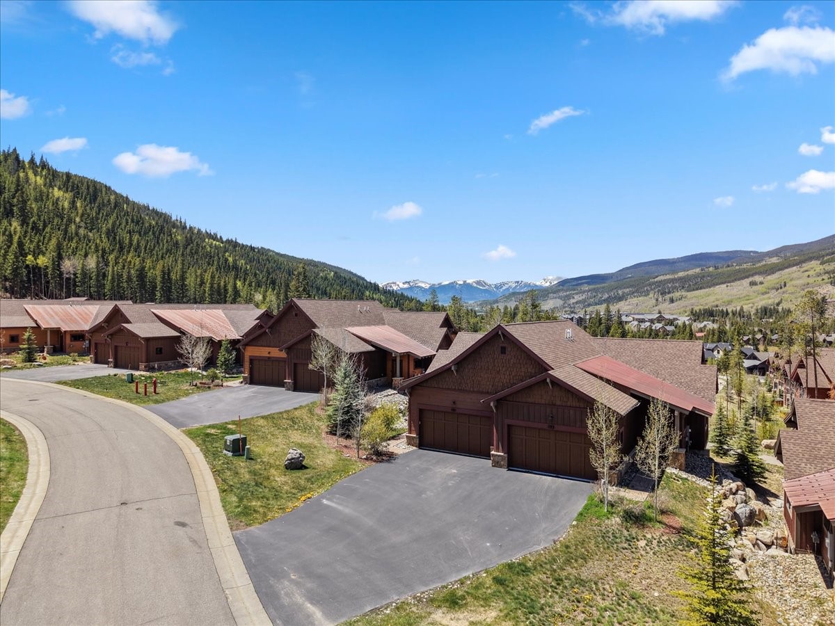 853 Independence Road, Unit 853 Keystone, CO 80435 - Photo 3 of 37 a view of a patio with a mountain view